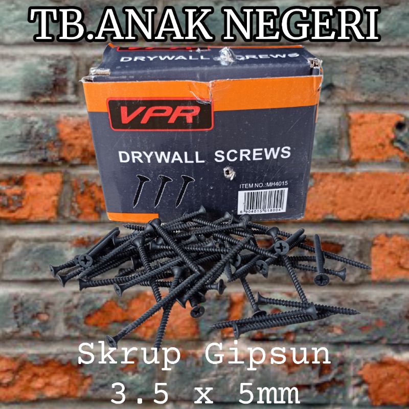 Skrup gipsun 2" sekrup gypsum 5cm