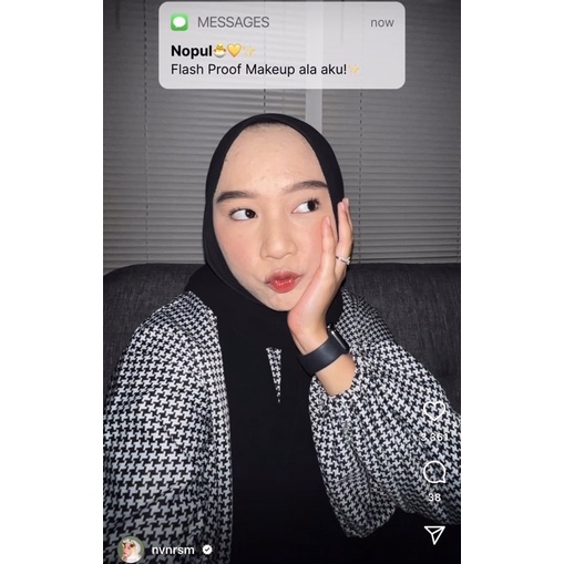 Blouse Rima Murah hitam putih