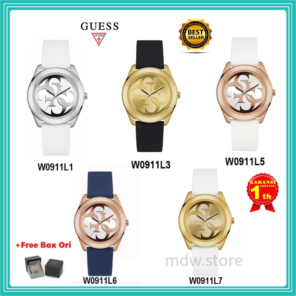 Guess Original Type W0911L1 W0911L3 W0911L5 W0911L6 W0911L7 W0911L9 Jam Tangan Wanita