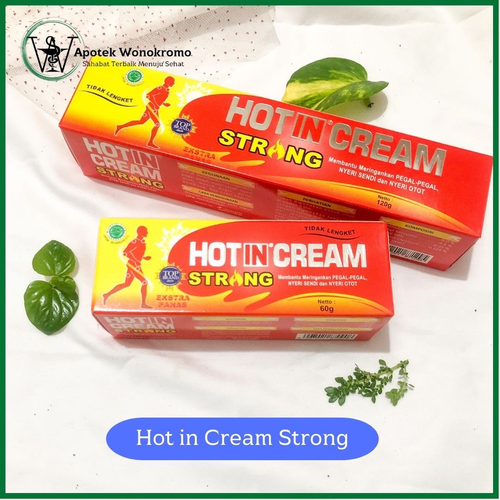 Hot In Cream Strong Merah Tube