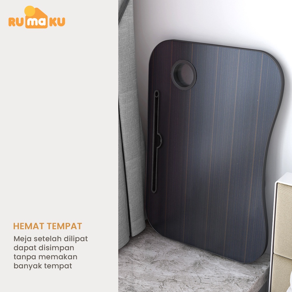 Rumaku Meja Belajar Portable / Meja Laptop / Meja Lipat Serbaguna