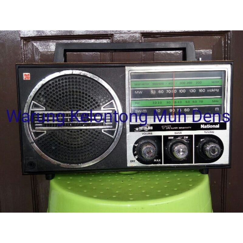 Radio Jadul Lawas National intelics intelic model RL 4249 generasi pertama