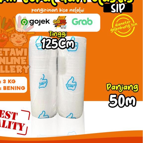 

Bubble Wrap Murah - Putih, 3 KG