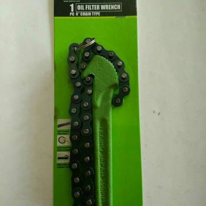 [COD] Tekiro Kunci Filter Oli Model Rantai Ukuran 6 Inch Oil Filter Wrench / Perlengkapan Perawatan 