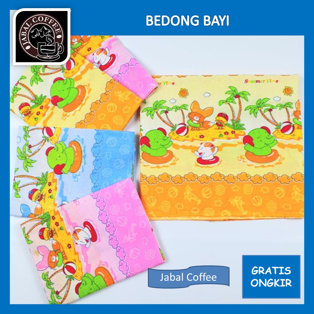 Bedong Bayi Bermotif Lucu Panjang 90 Cm / Bedong Bayi Besar Murah Bahan Flanel Ukuran 90 X 90 Cm