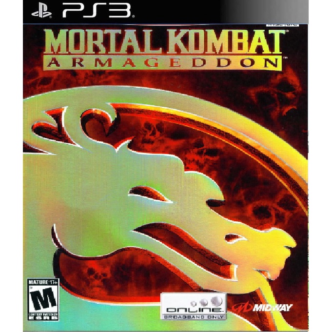 DVD Kaset Game PS2 PKG PS3 Multiman HEN Mortal Kombat Armageddon