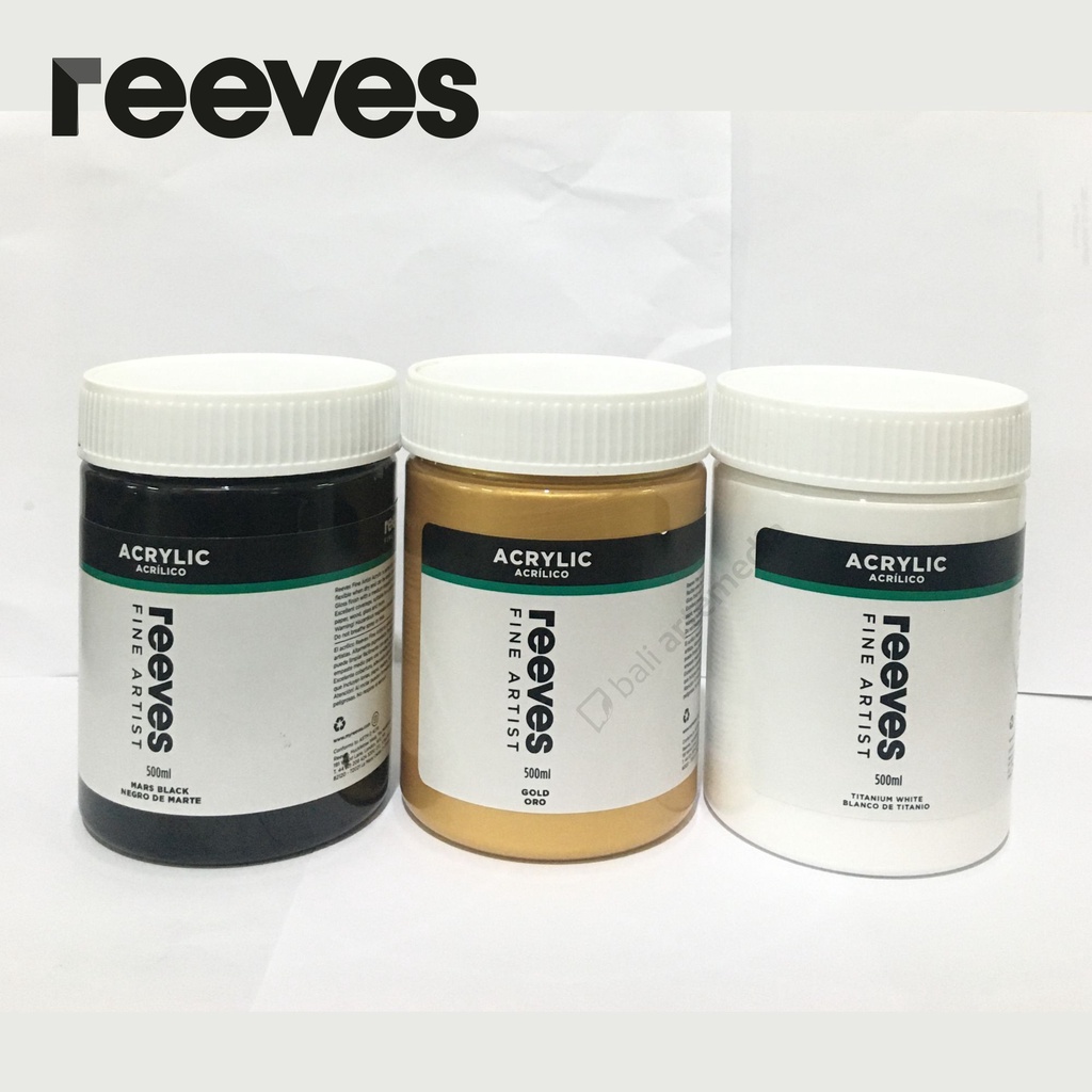 

REEVES Fine Artist Acrylic/Acrilico Paint 500ml