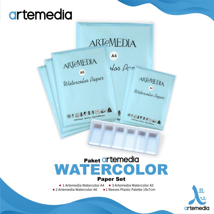 

Paket Artemedia Watercolor Paper Set