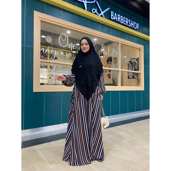 Gamis Maia Andrean Stripy