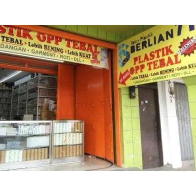 

28 x 40 cm Plastik OPP TEBAL Double Seal (100 lbr) (lem/seal)
