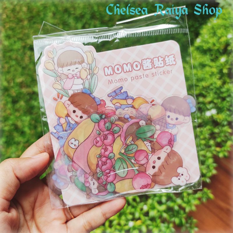 

Stiker Deco Dekorasi Anti-air Scrapbook 24pcs Motif Anak 7-8 Design Cute Kawaii