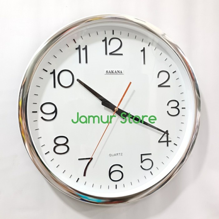 Jam Dinding Sakana 076 Quartz Original 40Cm