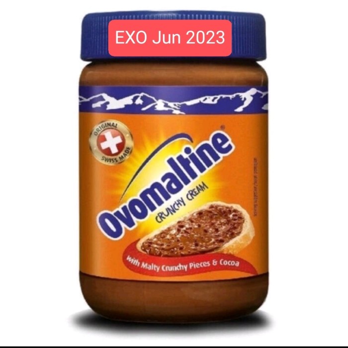

OVOMALTINE CRUNCHY CREAM 680 G HALAL BPOM