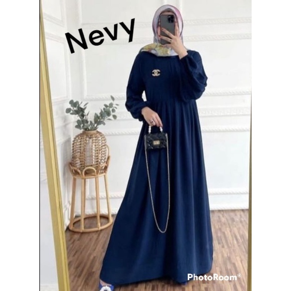 Gamis anak Gamis dewasa bahan crinkel air flow 4 size