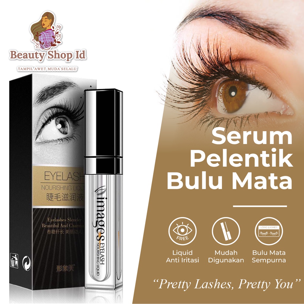 Beauty Jaya - TERBARU Serum Pemanjang Penumbuh Penebal Bulu Mata IMAGES Eyelash Nourishing Liquid