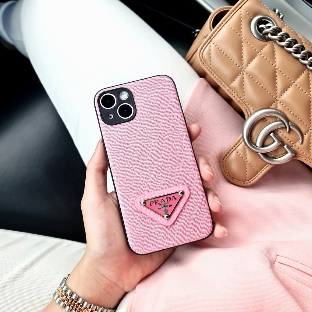 REDMI 10 9T POCO M3 POCO M3 PRO 5G POCO X3 X3 PRO NOTE 9 NOTE 10 5G |  PR*D4 (PINK) Soft Case Luxury Logo 3D Beremboss