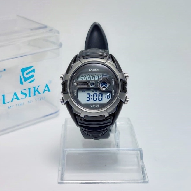 DIGITAL WATCH Jam Tangan Anak Terbaru Water Resistant Premium Rubber 7135 LASIKA