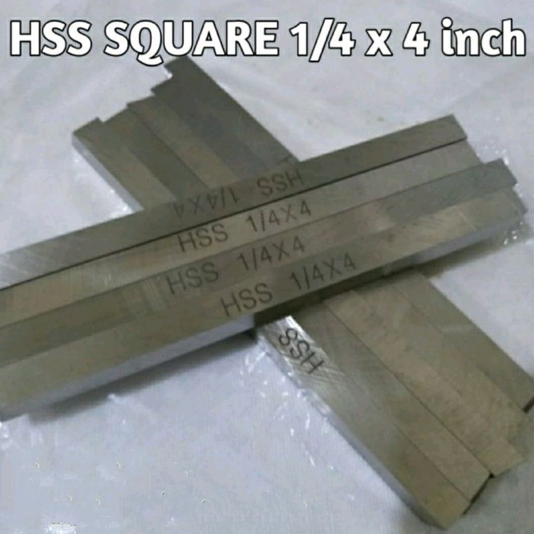 Pahat Bubut Hss 1/4 x 4 hss tool bit Square Type Mata Pahat Bubut Hss