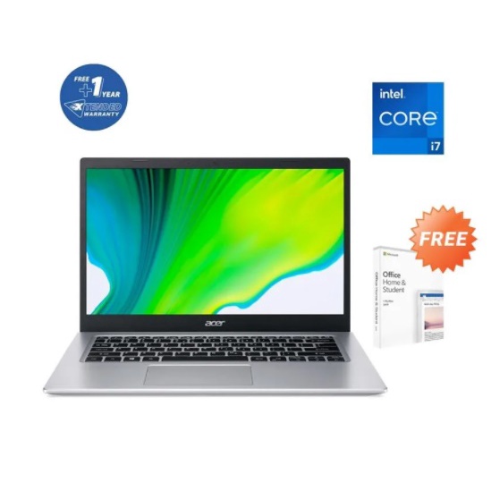 ACER ASPIRE 5 A514 54G INTEL CORE i3 1115G4 RAM8GB SSD512GB NVIDIA MX350 WINDOWS 11 DAN OHS 2021 ORIGINAL
