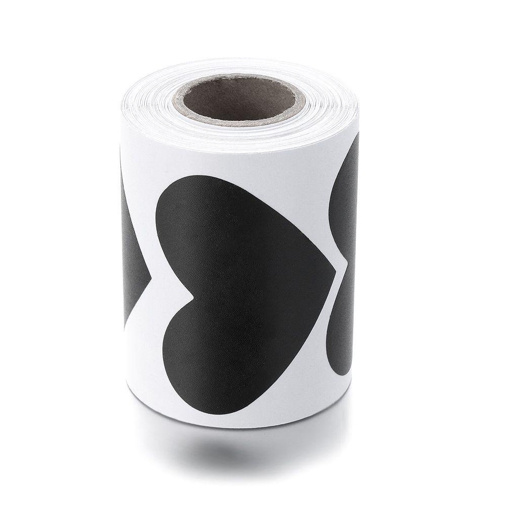 R-flower 150pcs/Roll Label Stiker Papan Tulis Tahan Air Selai Jar Marker Pen Blackboard Label