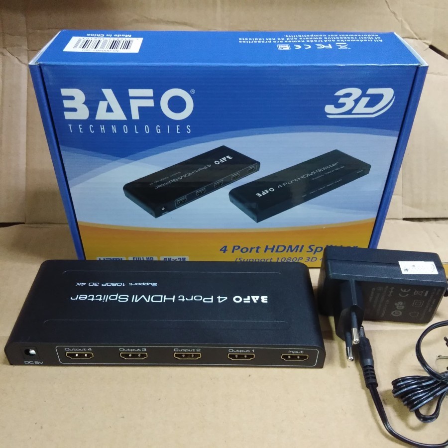 Bafo hdmi splitter 4port 4k v2.0