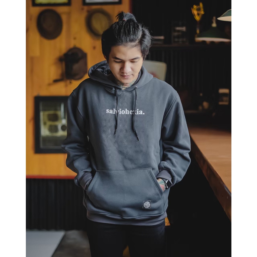 Salvio Hexia Hoodie Fleece Premium Cewek Cowok Original Produk Sweater Murah