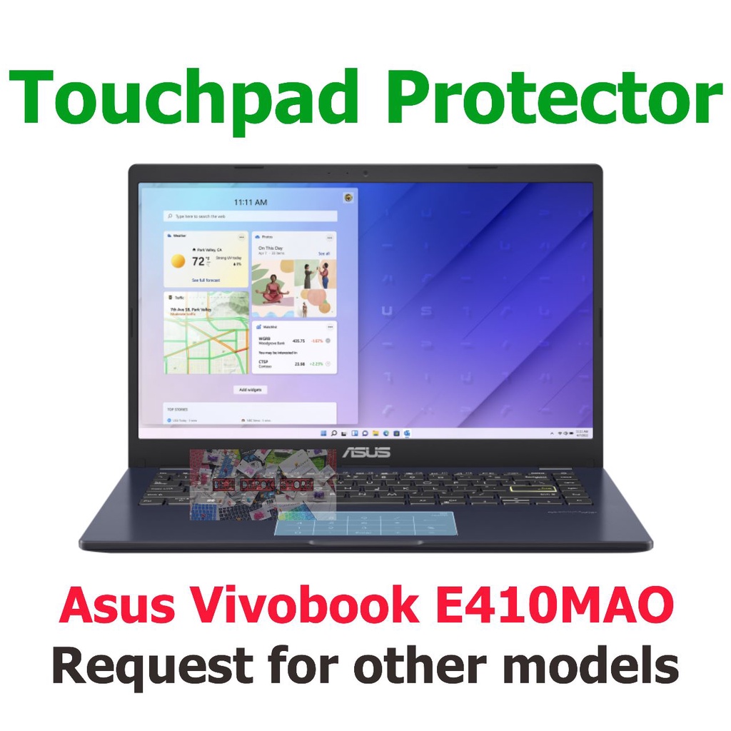 Touchpad Trackpad Protector Anti Gores Asus Vivobook 14 E410MAO