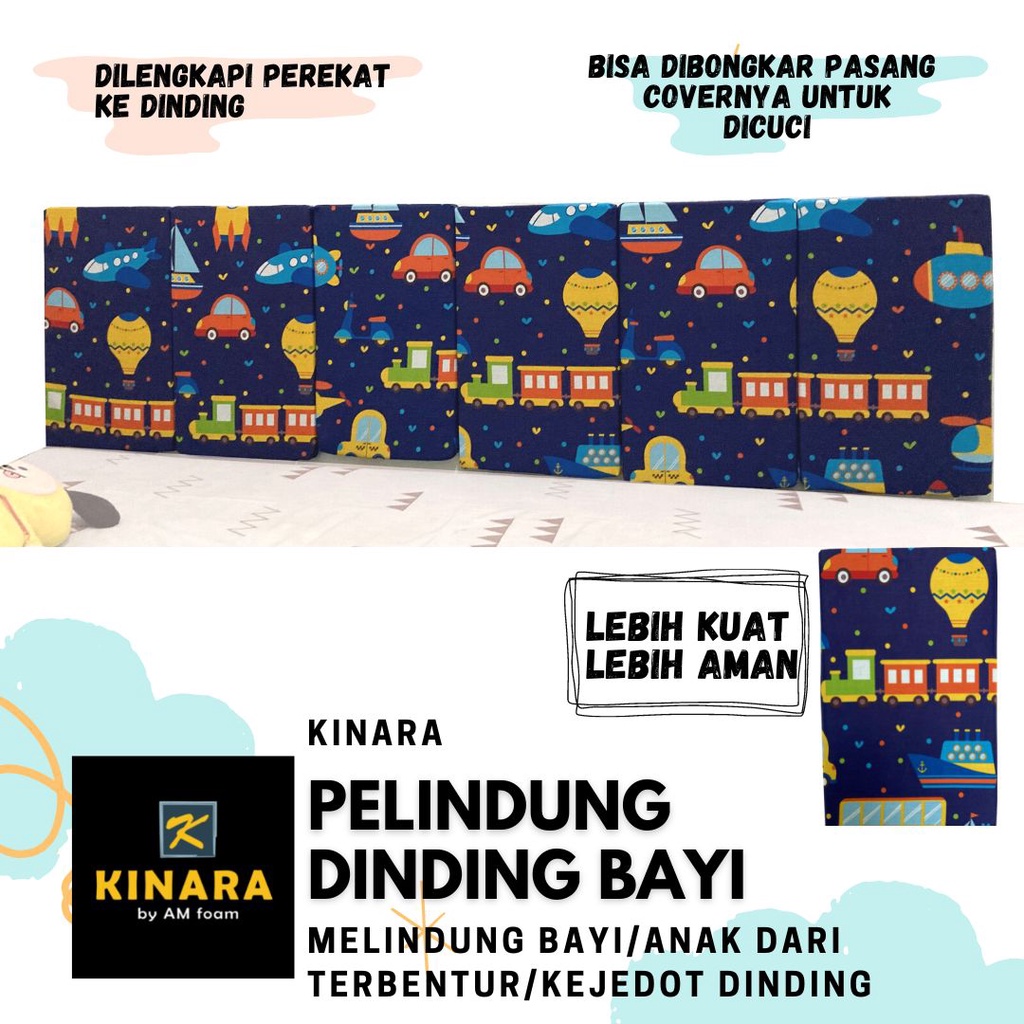 Pelindung Dinding Bayi Modular Kinara