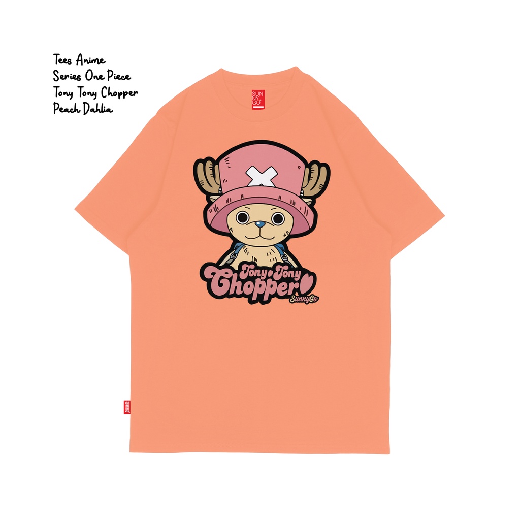 SunnyGo Kaos Baju T shirt Anime One Piece Tony Tony Chopper Sunny Go Oversize Original Distro Uniqlo