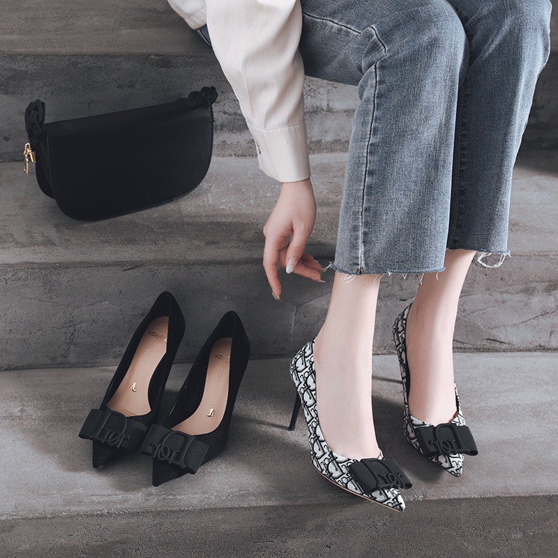 [✅BISA COD] 10999 Sepatu Wanita Import Dr Mono Hak Tinggi viral 2021 2022