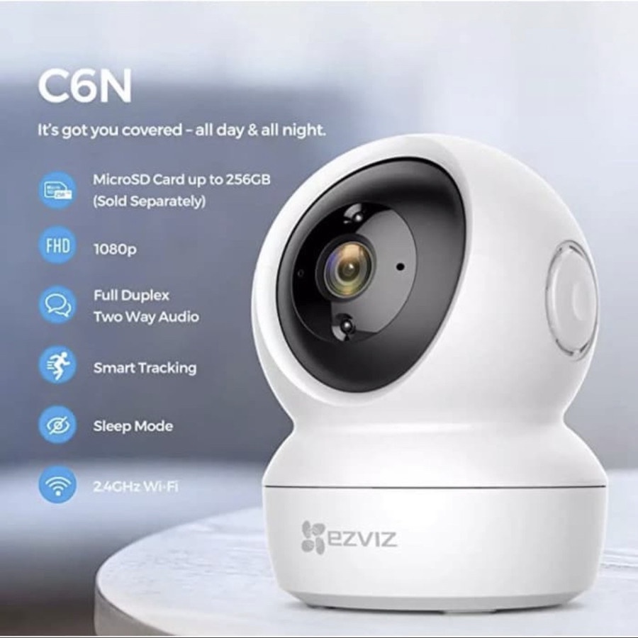 EZVIZ C6N FULL HD 1080P SMARTCAM CCTV INDOOR WIRELESS GARANSI RESMI