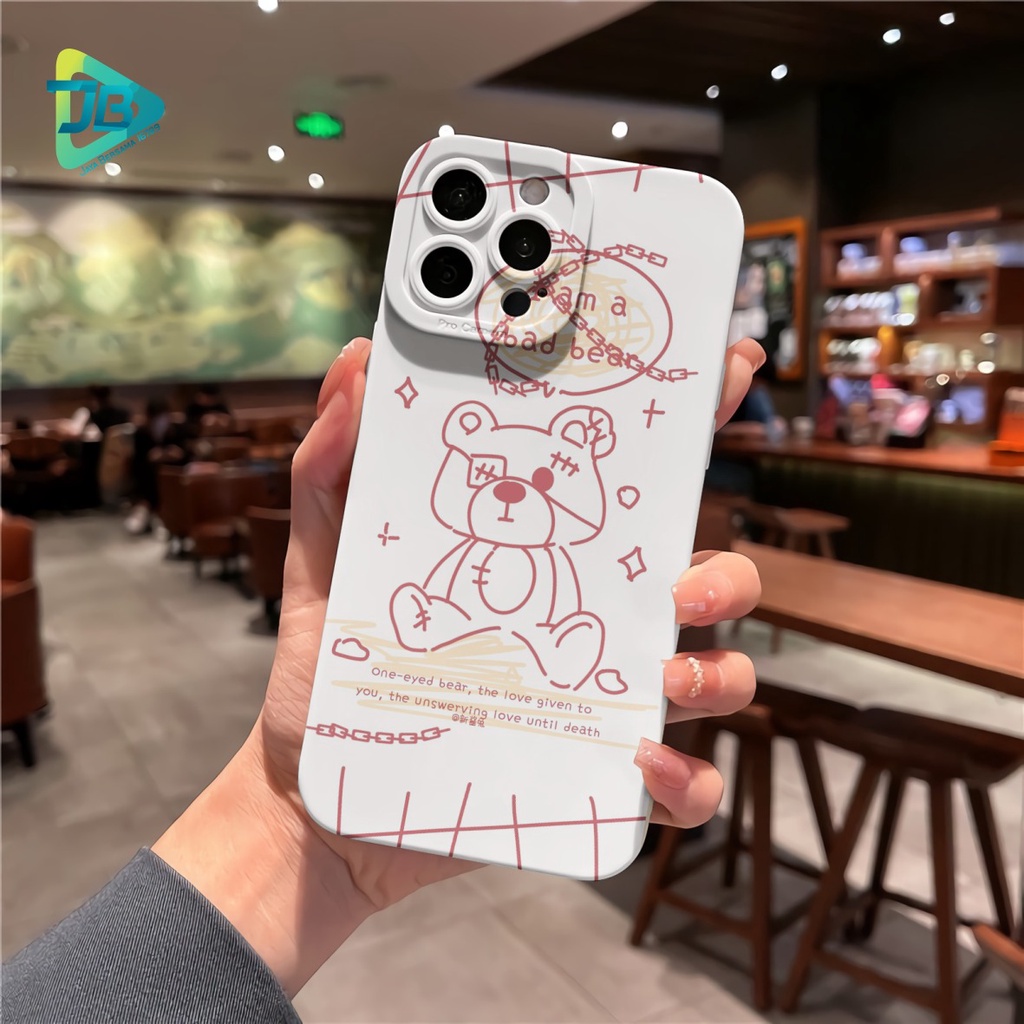 CUSTOM CASE SOFTCASE SILIKON PROCAMERA BAD BEAR CUSTOM OPPO REALME VIVO XIAOMI SAMSUNG INFINIX IPHONE FOR ALL TYPE JB6187