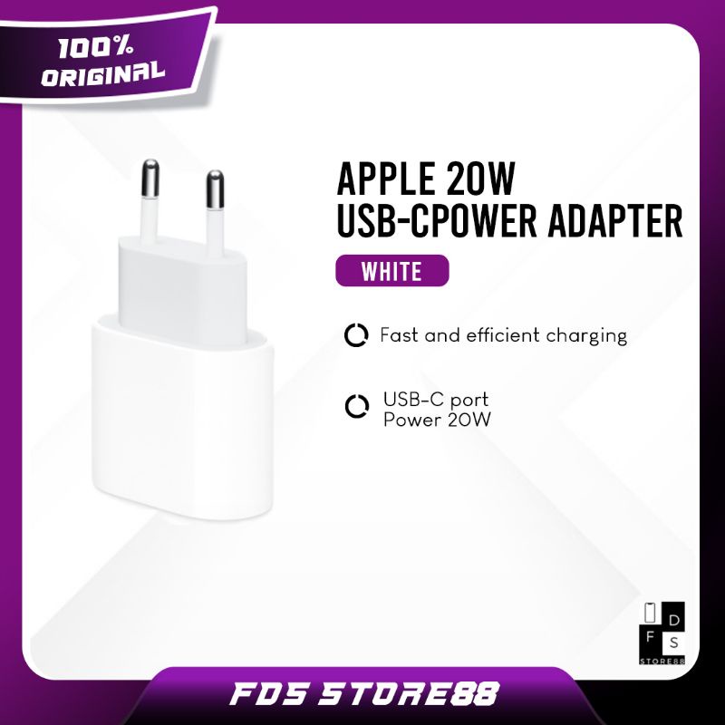 Adaptor 20W 20 W USB C Fast Charging