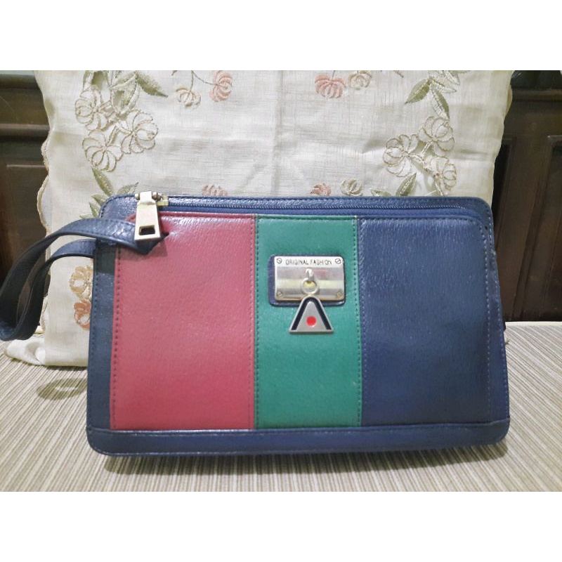 Tas Branded Second Original Collection Clutch