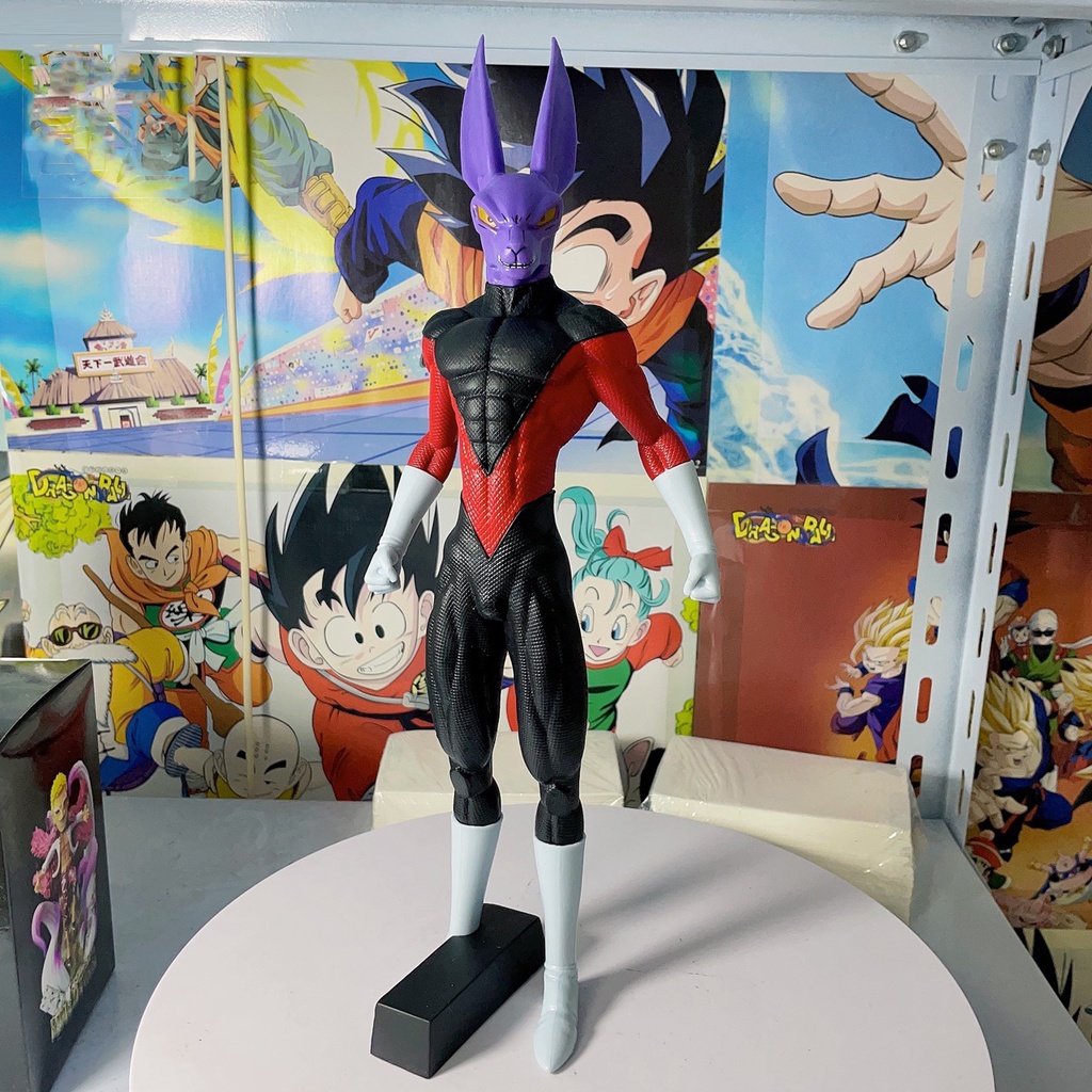 Action Figure Dragon Ball Pride Troopers Dyspo Whis Jiren Model God of Destroy Beerus Toppo Bahan PVC Untuk Koleksi
