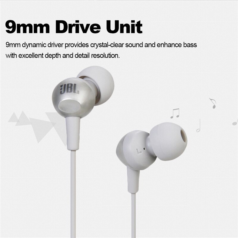 Jbl C200si Headset Deep Bass Kabel 3.5mm Dengan Mic Untuk Handphone