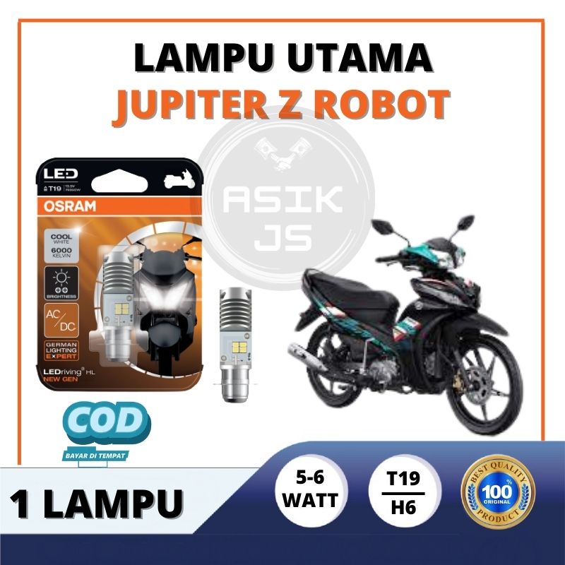 Lampu Depan Bohlam Jupiter Z Robot OSRAM ORIGINAL
