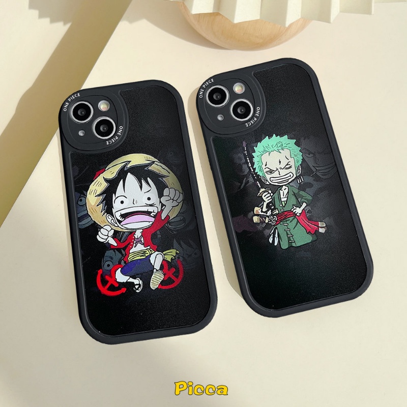 Casing Kartun Luffy Zoro Samsung A23 A14 A32 A12 A03 A13 A10s A52 A04s A73 A21s A52s A03s A22 A51 A30s A50 A53 A20s A33 M22 A11 A02s A31 A50s A20 A72 A71 Anime One Piece Soft Cover