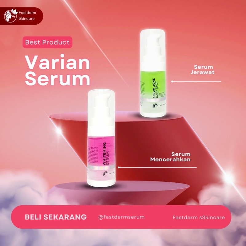 FAST DERM SERUM WHITENING / SERUM ACNE / MILK SERUM FASTDERM/PORE SERUM FASTDERM/ SERUM DNA SALMON F