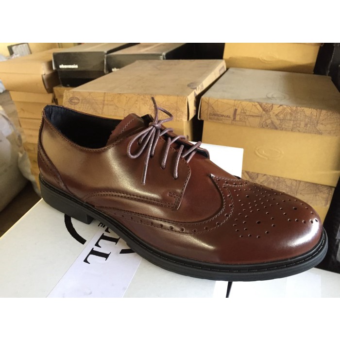 SEPATU PRIA / SEPATU PANTOFEL / SEPATU KULIT JACKWELL ALLEN BROWN 1605