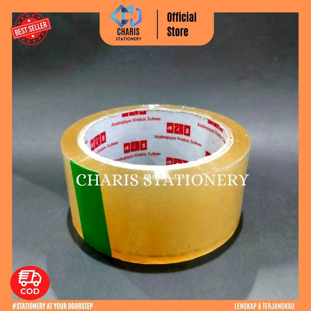 

CHARIS STATIONERY - Lakban Bening 72 Yard AKS (6 Pcs/Slop)