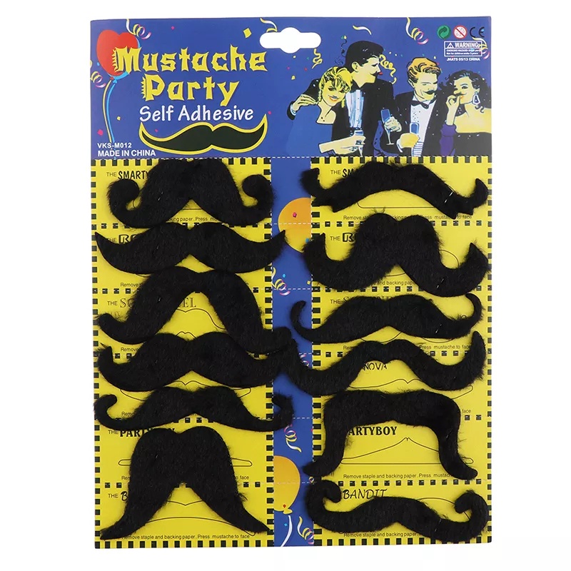 Kumis palsu murah Mustache party self adhesive