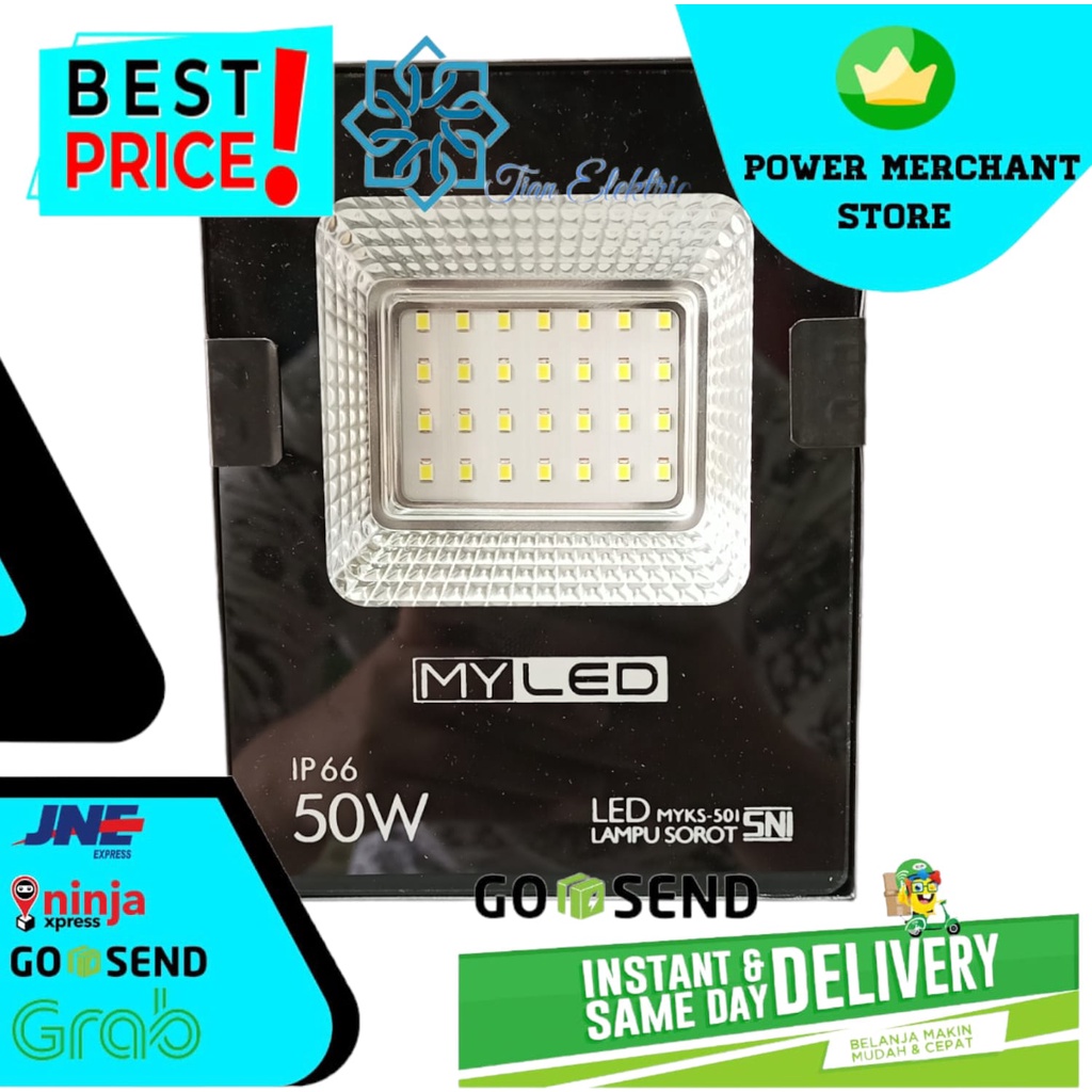 MYLED MYKS-501 LED Lampu Sorot IP66 50 Watt