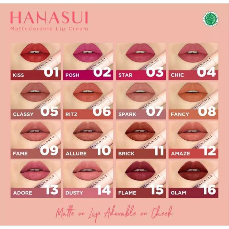 Hanasui Lipcream / Lipcream Hanasui / Lipmatte Hanasui