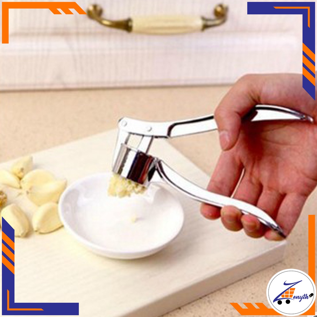 Penghancur Bawang Putih Stainless / Garlic Press