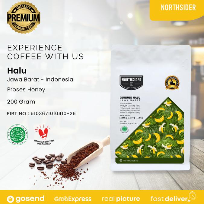 

TERBARU BIJI KOPI ARABIKA GUNUNG HALU HONEY - 200GR NORTHSIDER COFFEE /KOPI RUBE/KOPI KAPAL API/KOPI SLB/KOPI BUBUK/KOPI GOOD DAY