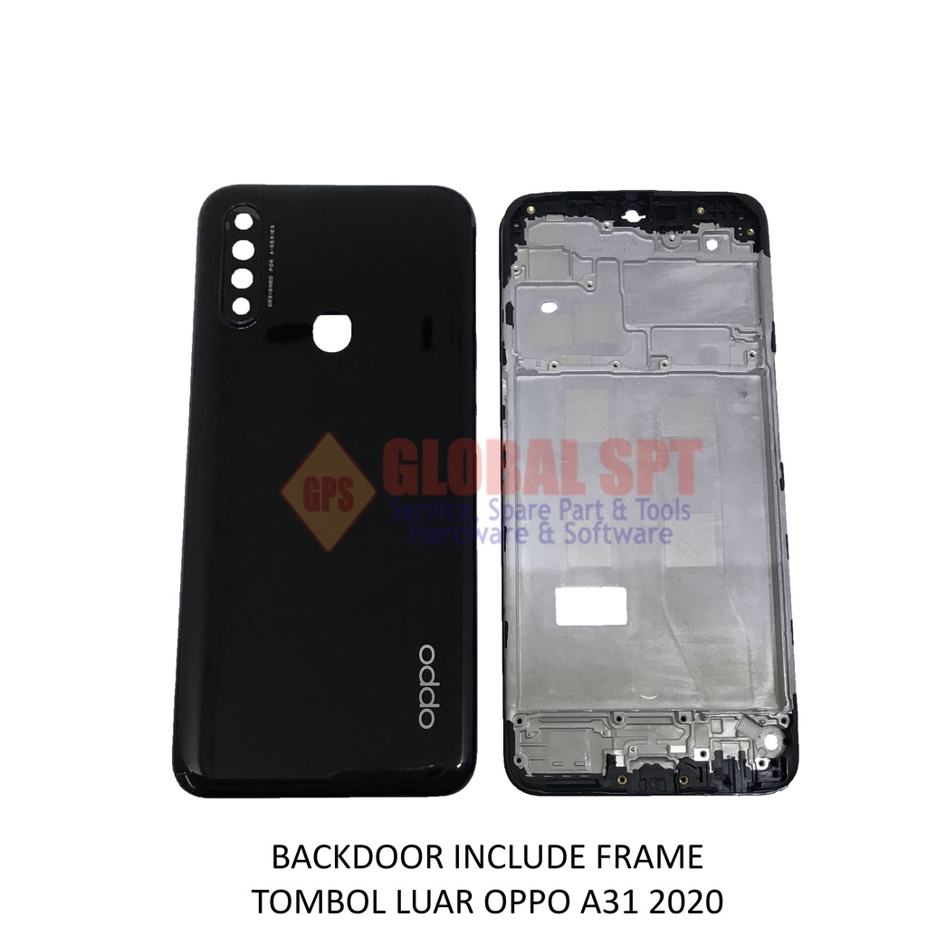 BACKDOOR OPPO A31 2020 INCLUDE FRAME / BACK COVER / TUTUP BELAKANG