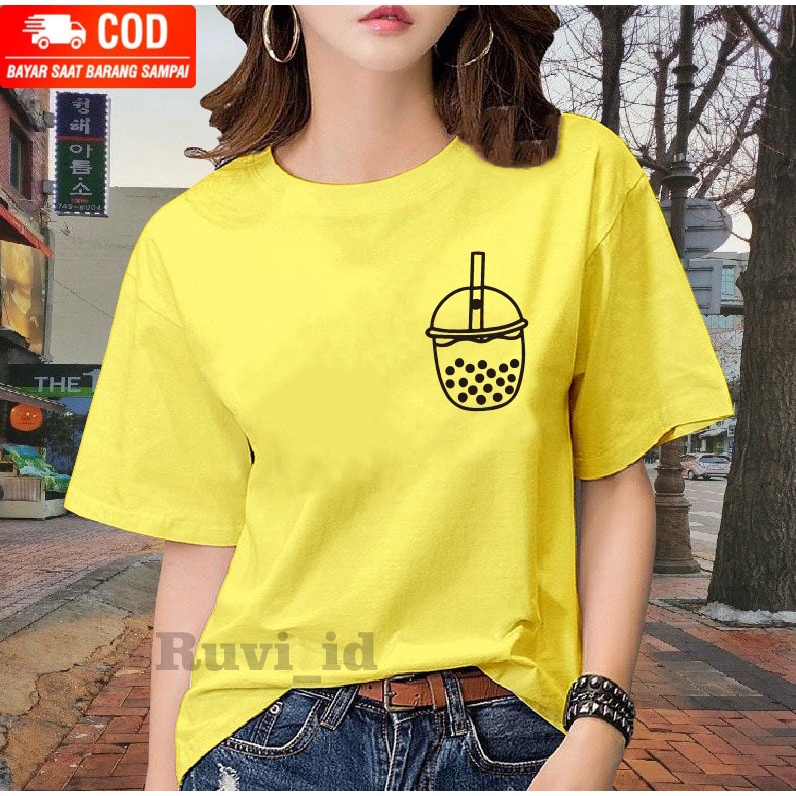 Ruvi_id-BELI 3 GRATIS HEADSET EXTRA BAS / KAOS WANITA HITS LENGAN PENDEK / KAOS WANITA KOREAN STYLE / KAOS DISTRO / KAOS WANITA KEKINIAN / KAOS WANITA IMPORT / KAOS WANITA OVERSIZE / KAOS WANITA JUMBO / BLUS / T-SHIRT / BAJU MURAH / BAJU JUMBO