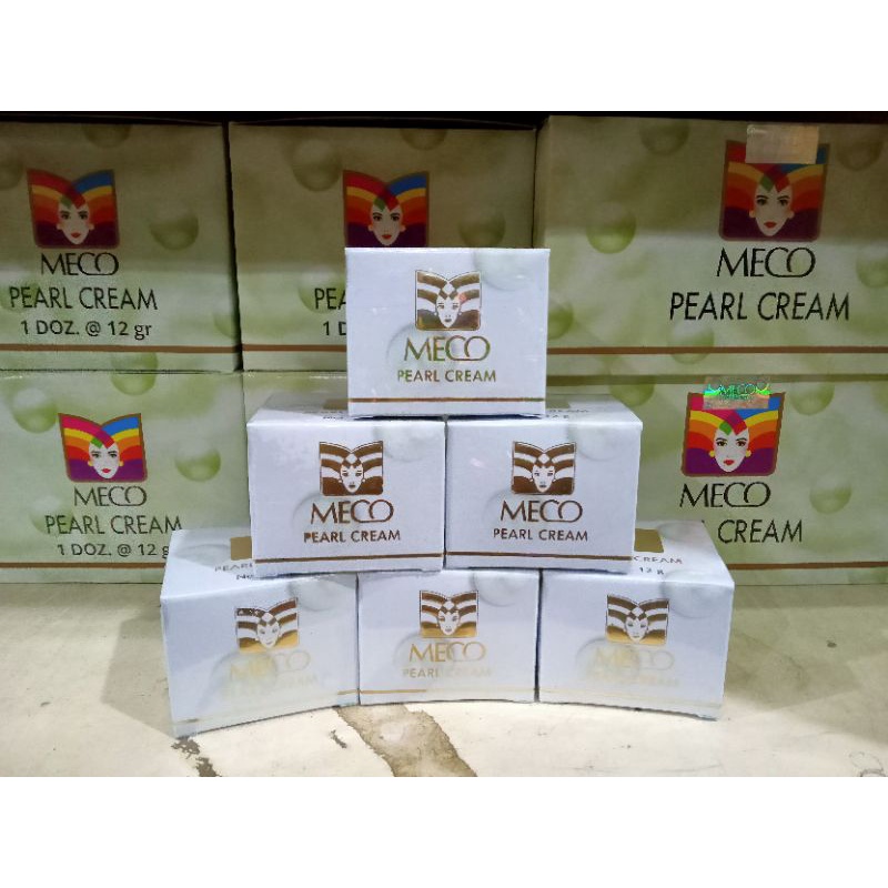 Meco Pearl cream 12gr | Meco cream siang