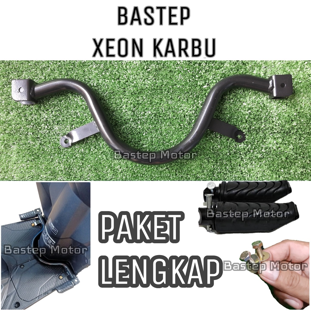 PIJAKAN KAKI BASTEP FOOTSTEP DEPAN XEON KARBU BONUS BAUT